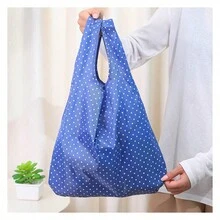 Túi Tote Gấp Gọn Nhẹ Tiện Lợi, Có Thể Giặt Được, Sức Chứa Lớn, Túi Mua Sắm Thường Ngày Có Thể Tái Sử Dụng, Màu Sắc Ngẫu Nhiên - Nhiều màu - Xem 6