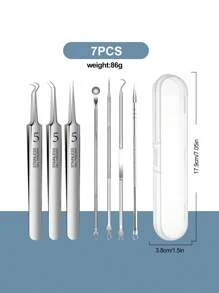 YUANDU Blackhead Removal Kit, Professional Stainless Steel Comedone Extractor Tool For Acne, Pimples, Blackhead Care
