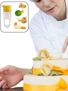 1 件塑料手动柑橘榨汁机、迷你柠檬榨汁机、橙子榨汁机、简易榨汁机、食品保鲜、厨具 - 一個色 - 查看 7