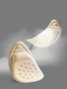 1 Cặp đệm lót giày cao gót chống trượt và chống mài mòn bằng silicon thoải mái cho bàn chân trước dành cho nữ - Màu be - Xem 4