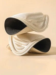 1 Cặp đệm lót giày cao gót chống trượt và chống mài mòn bằng silicon thoải mái cho bàn chân trước dành cho nữ - Màu be - Xem 2