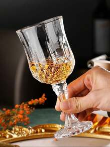 1 件 Strongman 手柄杯，大容量水/果汁杯，带手柄，高品质玻璃杯，创意啤酒设计 - 無色 - 查看 1