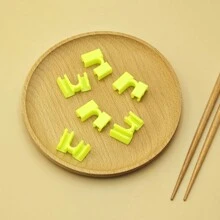 1/2/6/12pcs Chopstick Helper For Adult, Beginner, Trainer Or Learner – Plastic Hinge Connector For Chopsticks Training – Anti-Slip, Reusable And Replaceable – Dishwasher Safe ,Kitchen,Christmas Gift ﻿,School Supplies - Multicolor - View 17