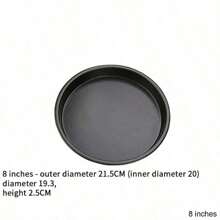 Non-Stick Carbon Steel Pizza Pan Oven Baking Trays Mold Microwave Cake Pan Dish Mould Patisserie Tarte Pie Sapan Tools