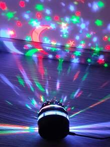 1 stuk LED-projectorlamp met droomsterrenhemel, nachtlampje voor slaapkamerdecoratie, decoratieve verlichting voor de woonkamer, sfeerverlichting voor feestjes, perfect cadeau voor de feestdagen