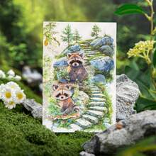 have a good day 10 miếng/gói Miếng dán trang trí cảnh quan cầu thang, Miếng dán thẩm mỹ sáng tạo, Vật liệu thủ công DIY, Quà tặng ngày lễ, Đồ dùng học tập làm sổ lưu niệm cá nhân hóa - Nhiều màu - Xem 8