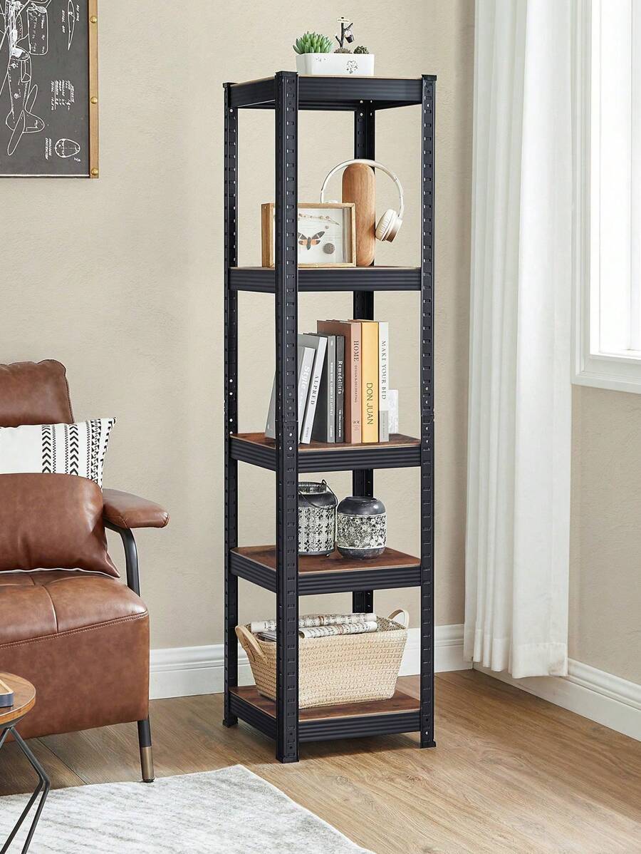 SONGMICS Utility Shelves - 棕色 30 x 75 x 150 cm - 查看 1