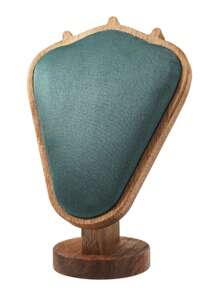 1 pieza Nuevo estante de joyería de nogal, exhibidor de joyas, collares y pendientes, estante de joyería con textura de modelo de retrato de alta gama, disponible en varios colores, ideal para viajes y ambiente fresco - Multicolor - Ver 18