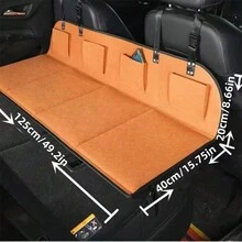 1 tấm ván mở rộng lưu trữ trên ô tô, tấm ván mở rộng giường gấp cho ghế sau ô tô/cắm trại bằng nỉ tối giản - Nhiều màu - Xem 3