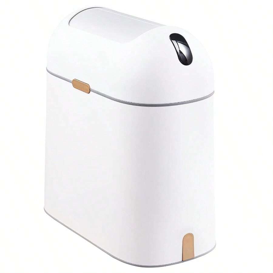 9.5 Liters Motion Sensor Bathroom Bin, 2.5 Gallon Waterproof Trash Bin