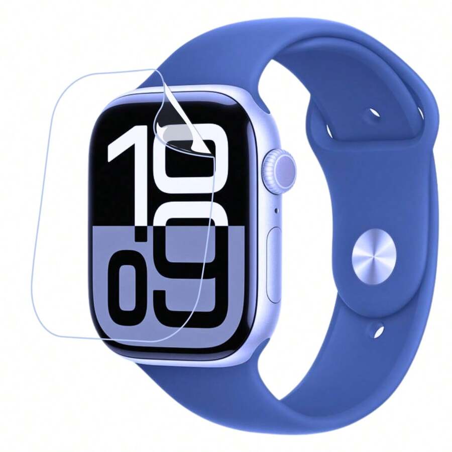 Hydrogel Film For Apple Watch Series 10 46mm - Trong sáng - Xem 1