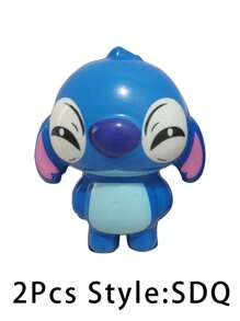 1Pc Stitch Cartoon Decompression Toy Soft Slow Rebound Doll Doll Toy Healing Gift(Some Parts May Be Random)