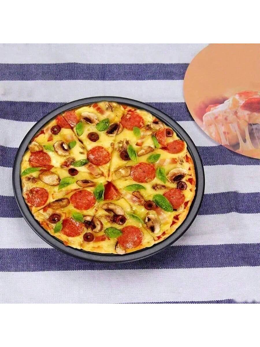 صينية بيتزا غير لاصقة من الصلب الكربوني – مقاومة ل...