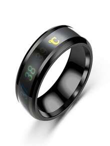 1 件女士时尚情绪戒指，高端温度感应情侣戒指 - 溫度戒指 - 查看 15