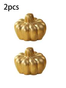 2/4 Pieces Halloween Pumpkin Party Decoration Supplies Halloween Decorations Autumn Decorations Colorful Pumpkin Seat Holders, Placemats, Perfect For Thanksgiving Table Decorations, Fall Theme Weddings, Bridal Brunch Halloween Party, As Gifts Christmas Thanksgiving. - Multicolor - View 5