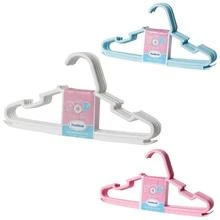 Kit 15 Baby Hangers, Durable, Children's Clothes Organizer - 藏蓝色 - 查看 6