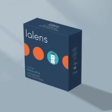 Lalens Magic Pop 玫瑰红彩色隐形眼镜，2 片装，直径 14.2 毫米，弧度 8.6 毫米，水凝胶 + 非离子材料，1 年更换周期，星泪闪耀动漫彩色隐形眼镜，日常佩戴 - 玫紅色 - 查看 9