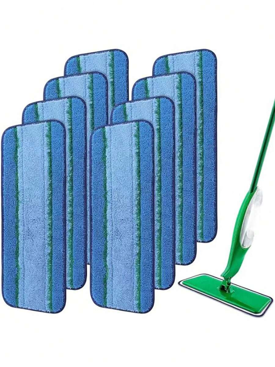 1 miếng thay thế cho cây lau nhà Bona, tương thích với cây lau nhà Bona, vải lau, đầu lau sợi khô và ướt có thể tái sử dụng và giặt được, đồ dùng vệ sinh, đồ dùng thiết yếu cho ngày tựu trường - Nhiều màu - Xem 1