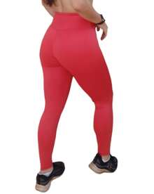 pitangabr High-Waisted Leggings - 紅色 - 查看 3