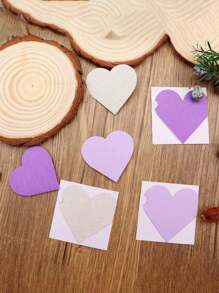 1/2pcs Heart Shape Metal Cutting Die - For Making Paper Cards, Scrapbooking, DIY Cards, Decorations For Album Crafts - Precise Cutting, Easy To Use, Multipurpose Design