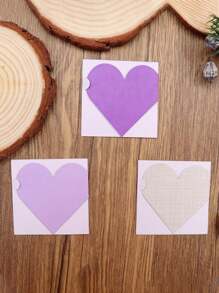 1/2pcs Heart Shape Metal Cutting Die - For Making Paper Cards, Scrapbooking, DIY Cards, Decorations For Album Crafts - Precise Cutting, Easy To Use, Multipurpose Design