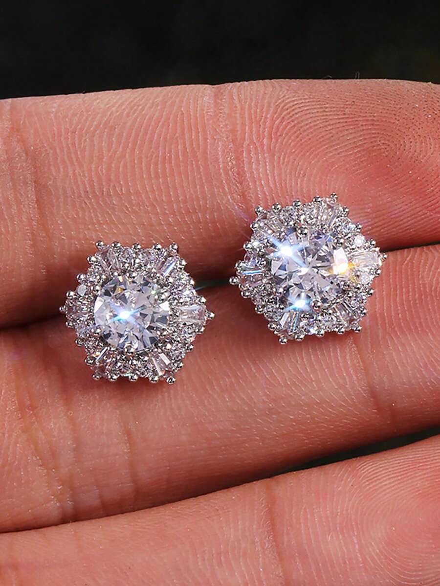 Moonso Six Corners Women Earrings Valentine's Day Gift Jewelry Bulk Sell E5493 Valentines,Mom,Mother,Mother's Day,Gift