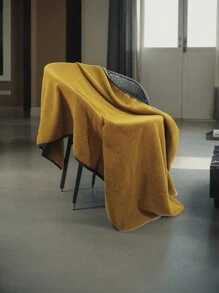 1pc Outdoor Warm Fleece Cloak Blanket, Thickened Shawl Blanket, Office Nap Throw Blanket, Casual Home Warm Blanket, Autumn/Winter