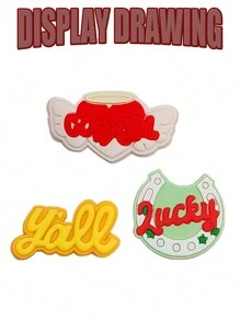 19 PCS Cowboy Series, Horses, Cowboy Hats, Tapes, Cowboy Boots, Horseshoes Show Charms - Detachable Shoe Accessories With Adorable Design, Easy To Use, And Perfect For Horse Riding, Costume Party, And Fashion Statement - Add A Touch Of Western Flair To Your Outfit