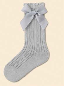 3双/1双儿童连裤袜新生儿春秋宝宝连体袜打底裤女童连裤袜蝴蝶 - 彩色 - 查看 11