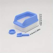 Hộp vệ sinh cho mèo Mini Toy House kèm xẻng - Phụ kiện tỷ lệ 1:12, có nhiều màu sắc (Không có phụ kiện cho mèo) - Nhiều màu - Xem 2