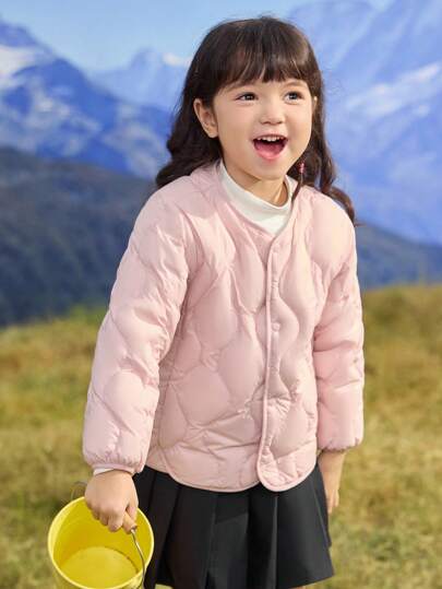 Balabala Boys' & Girls' Lightweight Down Jacket Winter 2024 Short Outerwear