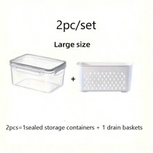 2/4/6pcs High-Quality Leak-Proof Food Storage Containers, Sealed Design, Convenient For Meal Prep, Reusable And Stackable, Great For Kitchen Organization, Ideal For Storing Fruits, Vegetables, Meats And Grains. - Multicolor - View 16