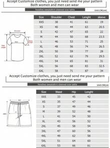 Conjunto deportivo de dos piezas para hombre con camiseta de cuello redondo de manga corta y pantalón corto con cordón de ajuste - Negro - Ver 2