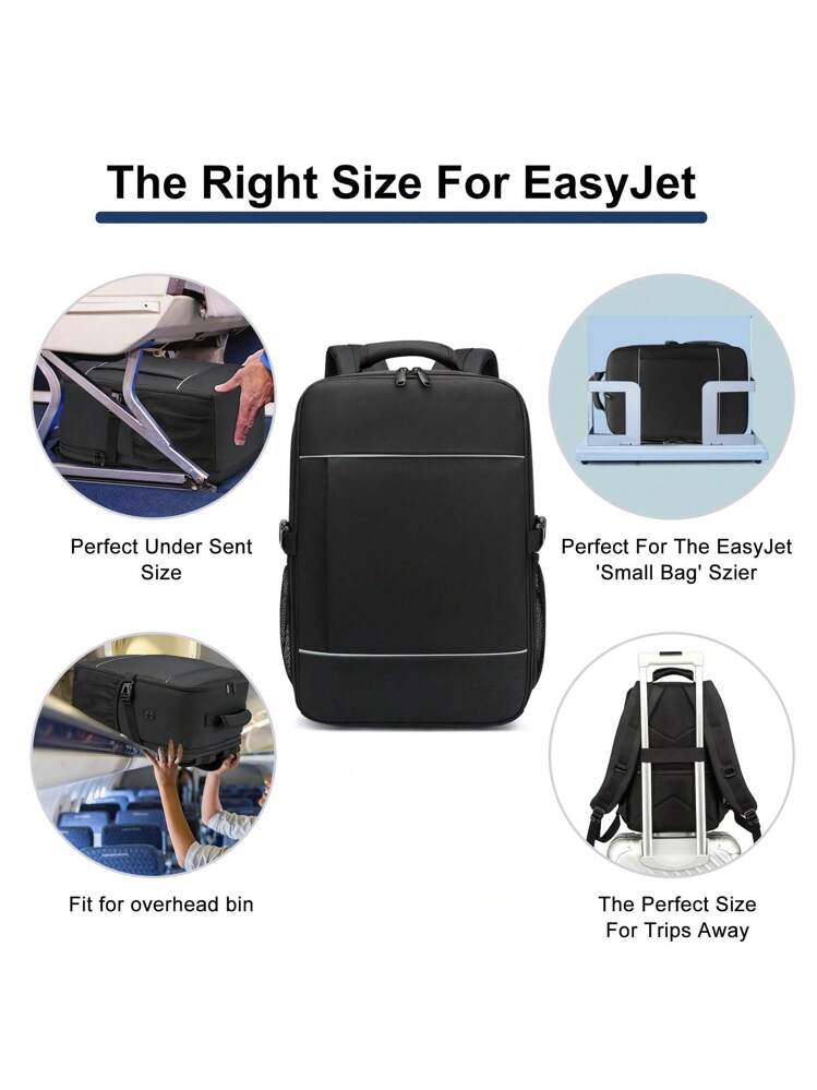 Cabin Max ISEO 40x20x25 Mochila Enrollable De Mano Adecuada Para