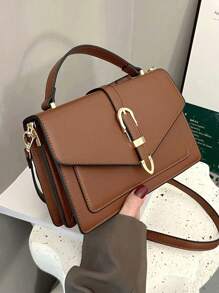 新款时尚经典小丑图案PU防水多层方形小包，适合旅行、购物、通勤，优雅女士手提包/钱包