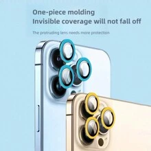 Compatible With Apple 16 Luminous Lens Film, IPhone 15 Pro Luminous Film, Apple Multi-Model Eagle Eye Camera Protection - Green - View 2