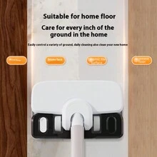 Máy hút bụi không dây có hộp đựng bụi lớn, sử dụng ướt và khô, máy hút bụi không dây sạc lại 5 trong 1, thích hợp cho sàn gỗ cứng, thảm và lông thú cưng - trắng - Xem 4