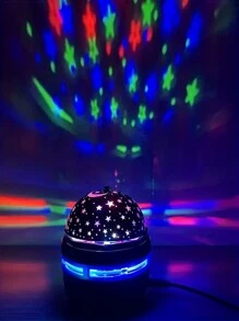 1 stuk LED-projectorlamp met droomsterrenhemel, nachtlampje voor slaapkamerdecoratie, decoratieve verlichting voor de woonkamer, sfeerverlichting voor feestjes, perfect cadeau voor de feestdagen