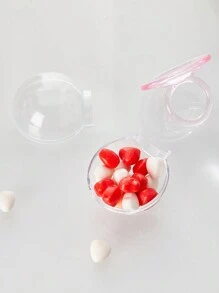 12pcs/Set Creative Pacifier Packaging Box Transparent Candy Box Cartoon Pacifier Storage Box Wedding Accompaniment Gift Boxes - Multicolor - View 8