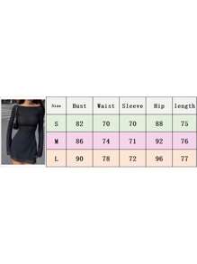 Female Short Dress, Solid Color/ Floral Print Long Sleeve Backless Dress, Black/Khaki, S/M/L