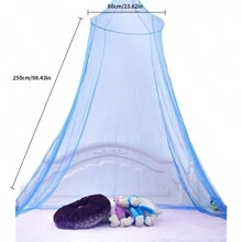 1 pezzo di zanzariera a cupola rosa rotonda con gancio, stile principessa, sospesa al soffitto, per lettino da bambino da 1,0/1,35/1,5 metri, regalo di San Valentino