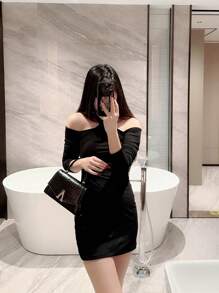 Women's Fashion Snake Skin Pattern Silver Tote Bag, Evening Clutch Bag With Metal Decor Flap Cover, Formal Party Leather Purse, Chain Strap Handbag For Ball And Formal Occasions