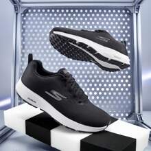 Skechers Go Run 一致的男士休閒、貼心、有彈性的休閒跑步鞋 - 黑色 - 查看 4