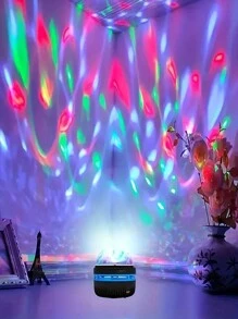 1 stuk LED-projectorlamp met droomsterrenhemel, nachtlampje voor slaapkamerdecoratie, decoratieve verlichting voor de woonkamer, sfeerverlichting voor feestjes, perfect cadeau voor de feestdagen