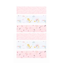 6 Units Umbilical Band For Newborn Babies 100% Cotton Flannel For Navel Soft Maternity Layette - Màu Hồng baby - Xem 2