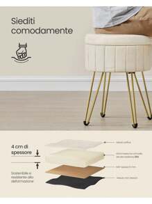 Recipientes de almacenamiento con tapas - blanco - Ver 2