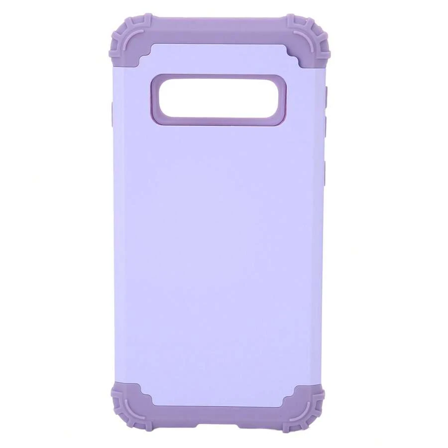 Funda impermeable con protector de pantalla extremadamente resistente, resistente a los golpes, cuerpo completo, cubierta de sellado impermeable para Gal -axy S10, - Morado - Ver 1