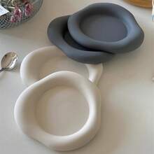 1 件北欧风格硅胶白云珠宝托盘，时尚美观高品质卧室珠宝、化妆品和手表收纳盘，摄影道具，家居装饰，节日礼物，生日礼物，派对礼物，送给女朋友/男朋友的礼物