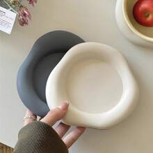 1 件北欧风格硅胶白云珠宝托盘，时尚美观高品质卧室珠宝、化妆品和手表收纳盘，摄影道具，家居装饰，节日礼物，生日礼物，派对礼物，送给女朋友/男朋友的礼物