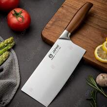 Professional Japanese Kitchen Knives Santoku Knife Stainless Steel Fish Fillet Slicing Meat Cleaver Chef Knife Cooking Tools - Brown - View 6